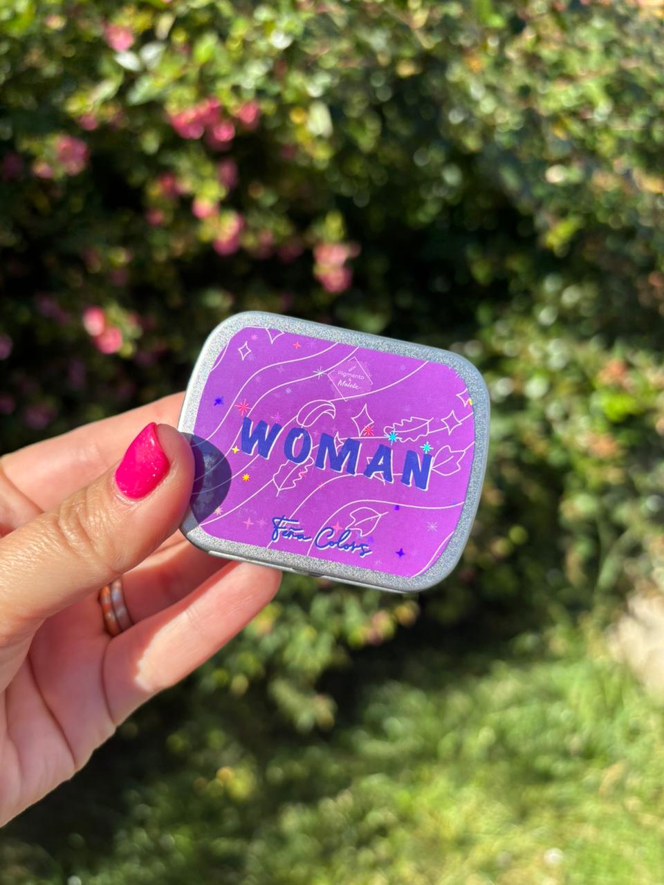 Woman - Set de 6 acuarelas metalizadas